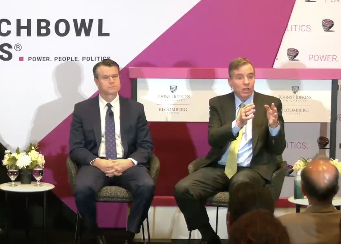 U.S. Sens. Todd Young and Mark Warner discuss AI policy